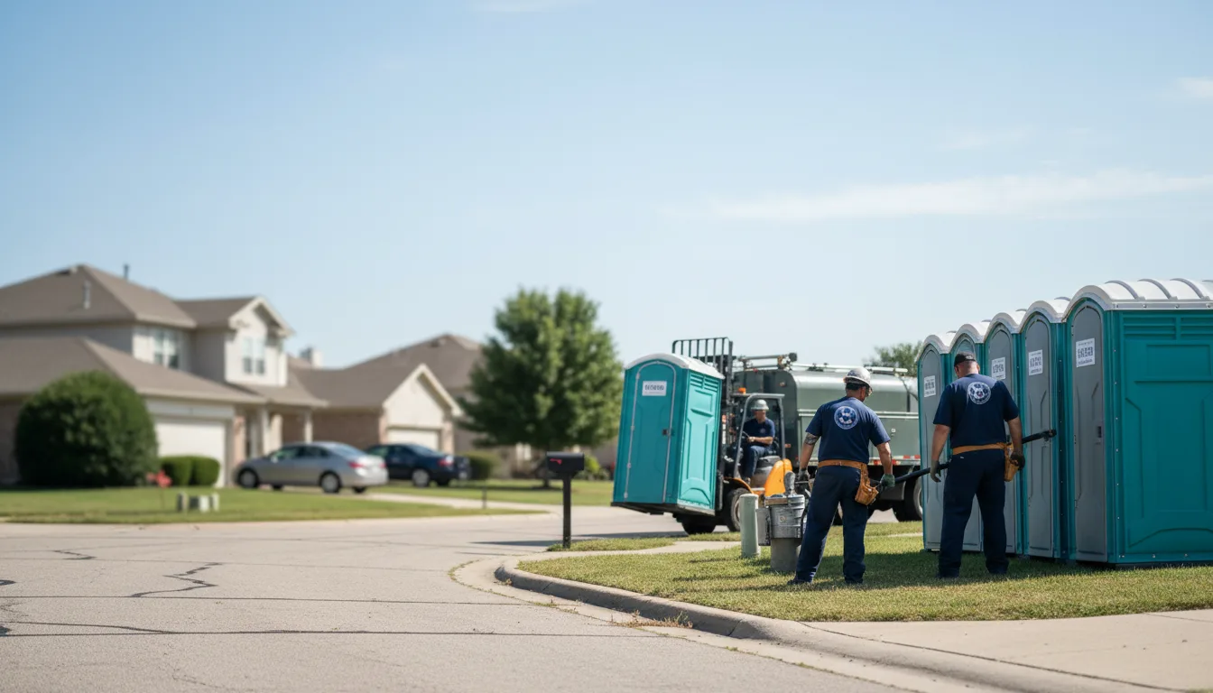 Porta Potty Rental in Sheldon, IL near me
